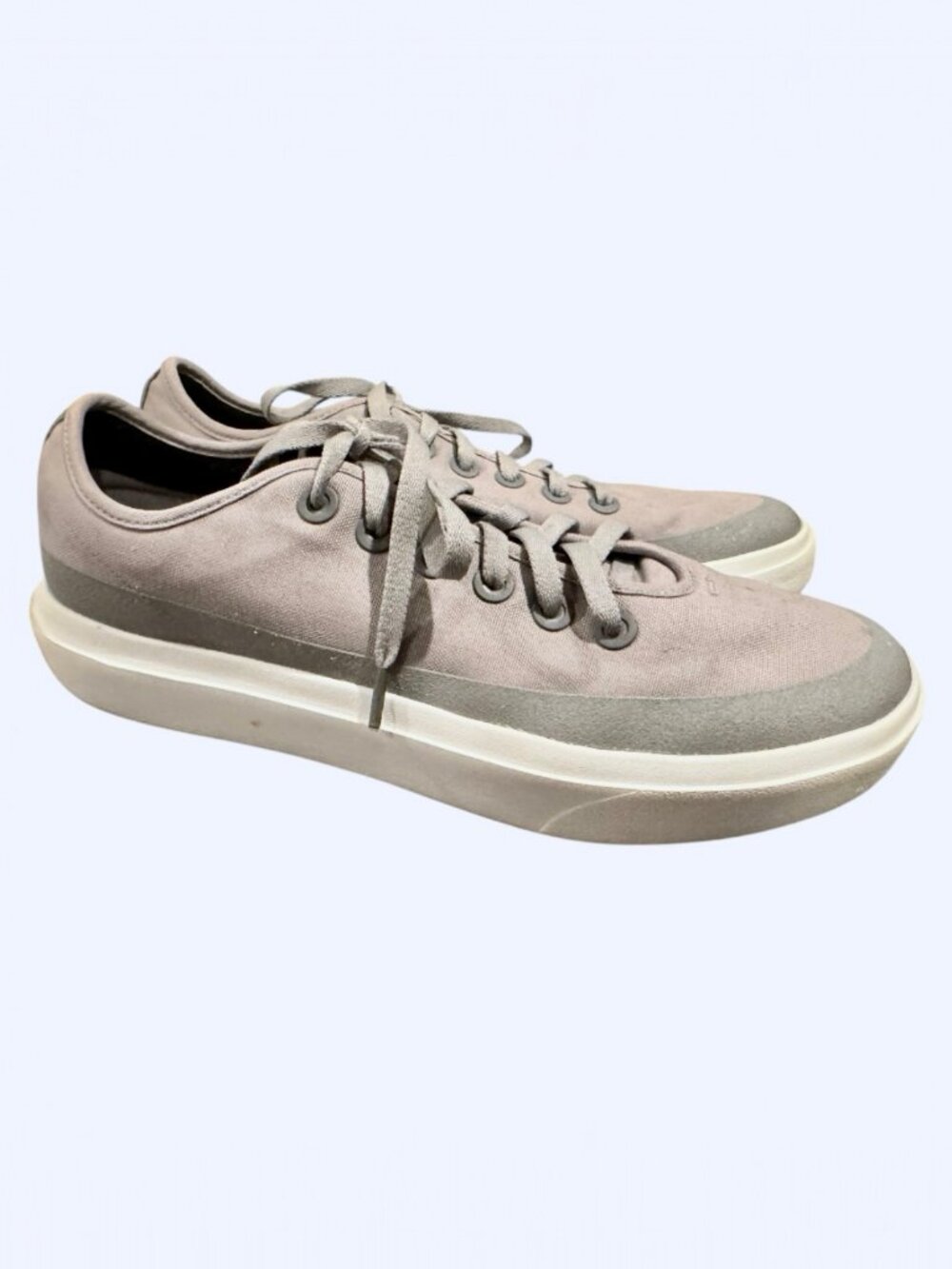 Allbirds Tree Pipers Men’s 14 Gray Eucalyptus Knit Casual Sneakers EU 47 EUC